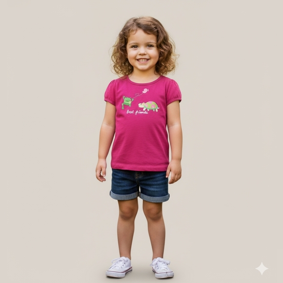 Gymboree Other - Gymboree Girls Pink Short Sleeve Graphic T-Shirt Size 10